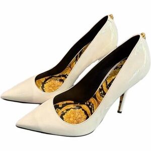 Versace Women's White Heels
